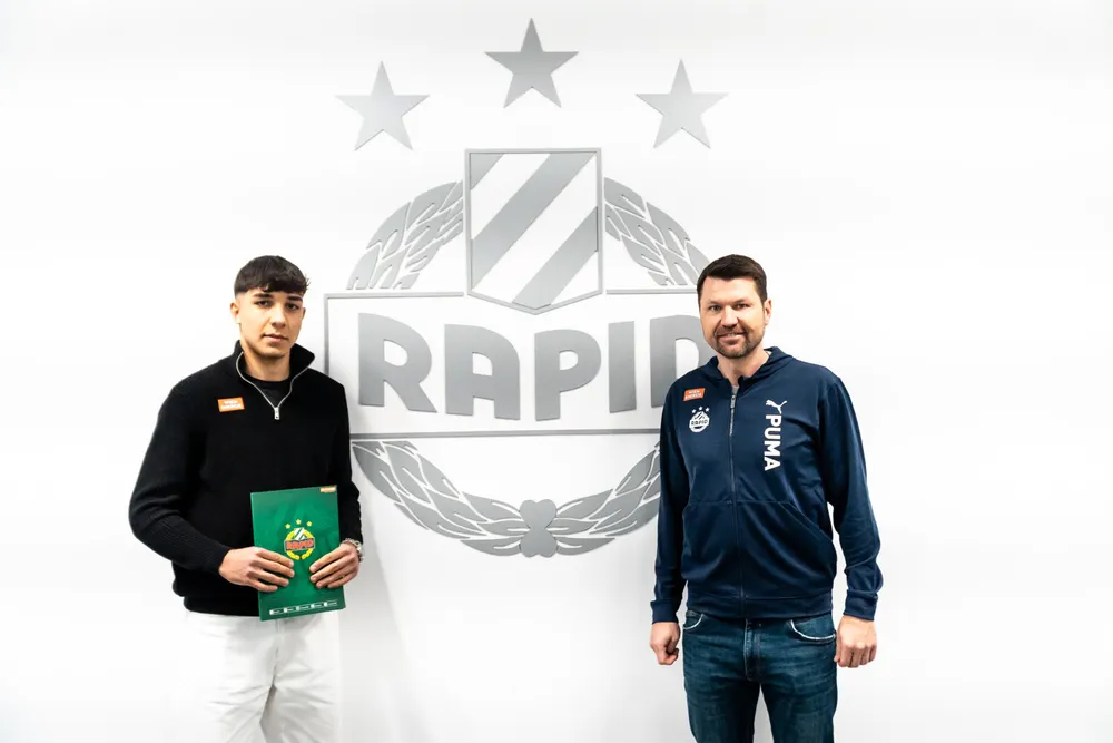 Furkan Dursun, SK Rapid Wien ile Devam Ediyor: Sözleşmesini 3 Yıl Uzattı