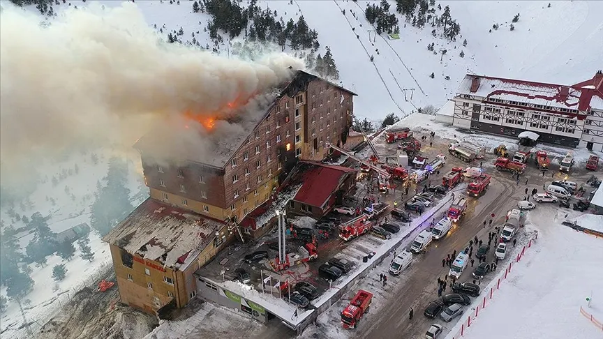 Kartalkaya’daki Otel Yangınında Büyük Felaket: 66 Can Kaybı, 51 Yaralı