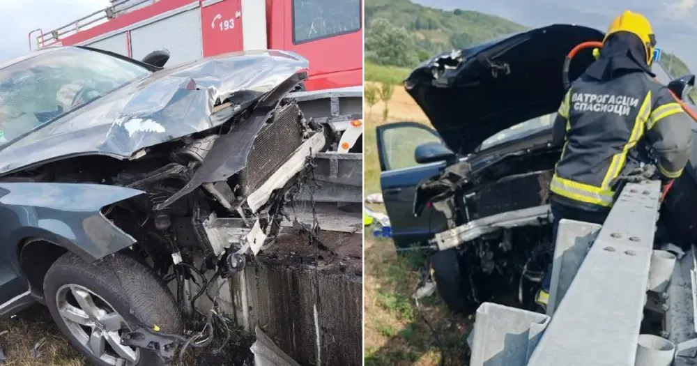 Sırbistan otoyolunda gurbetçi baba ve oğlu hayatını kaybetti
