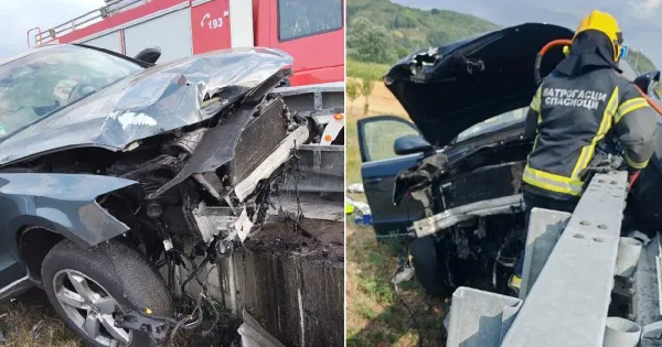 Sırbistan otoyolunda gurbetçi baba ve oğlu hayatını kaybetti