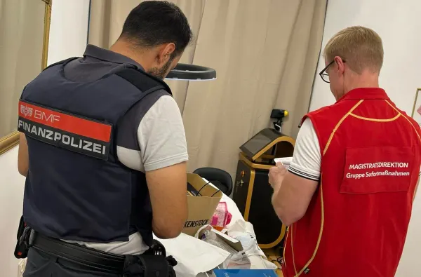 Viyana’da üçüncü kaçak estetik salonuna baskın