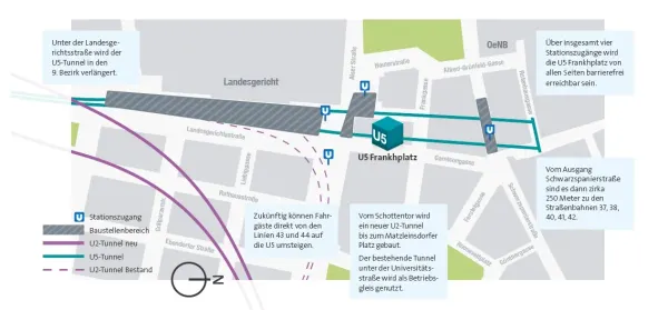 Viyana'da U5 metrosu 4 yıl ertelendi