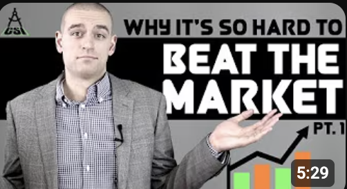 Why It's So Hard to Beat the Market