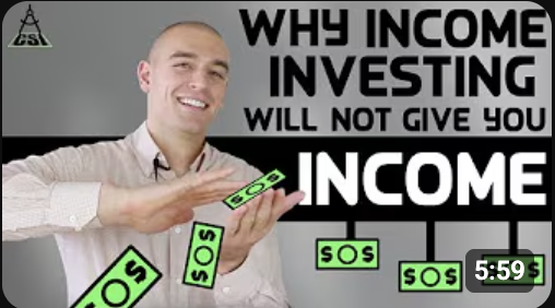 Why Income Investing Will Not Give You Income