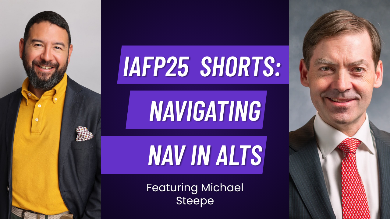 Striking NAV : Why a third-party is important for striking NAV (and making a good movie).