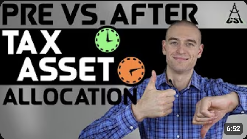 Pre VS After Tax Asset Allocation