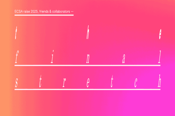 ECSA collaborators round 2025: The final stretch