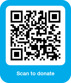A QR code that links to the Section 14 film donation page