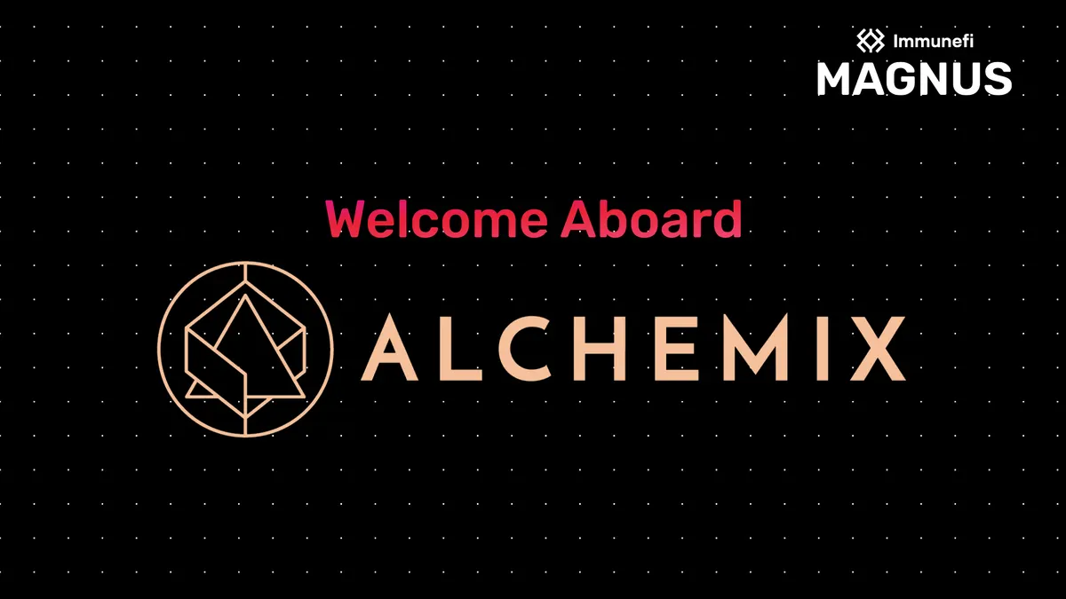 Alchemix Joins Immunefi Magnus as a Founding Customer