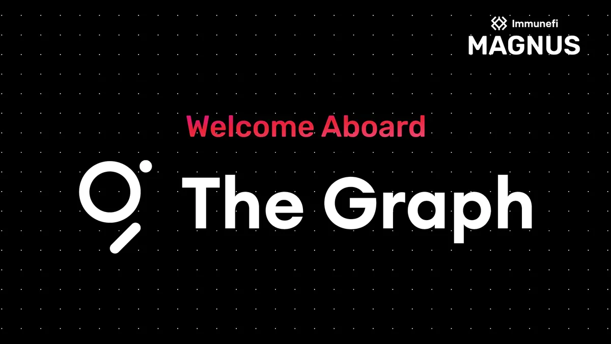 The Graph Joins Immunefi Magnus as a Founding Customer