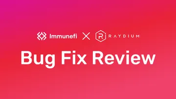 Raydium Liquidity Drain Bug Fix Review