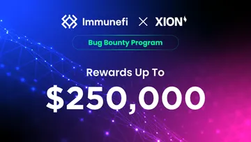 XION Launches $250K Bug Bounty Program on Immunefi