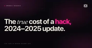What an Onchain Hack Actually Costs: 2024-2025 Update