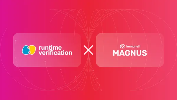 Welcoming Runtime Verification as an Official Magnus Partner