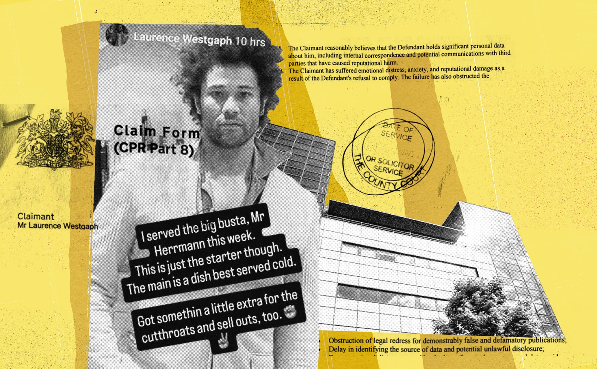 A dish best served cold: Laurence Westgaph sued us to reveal our sources - and lost