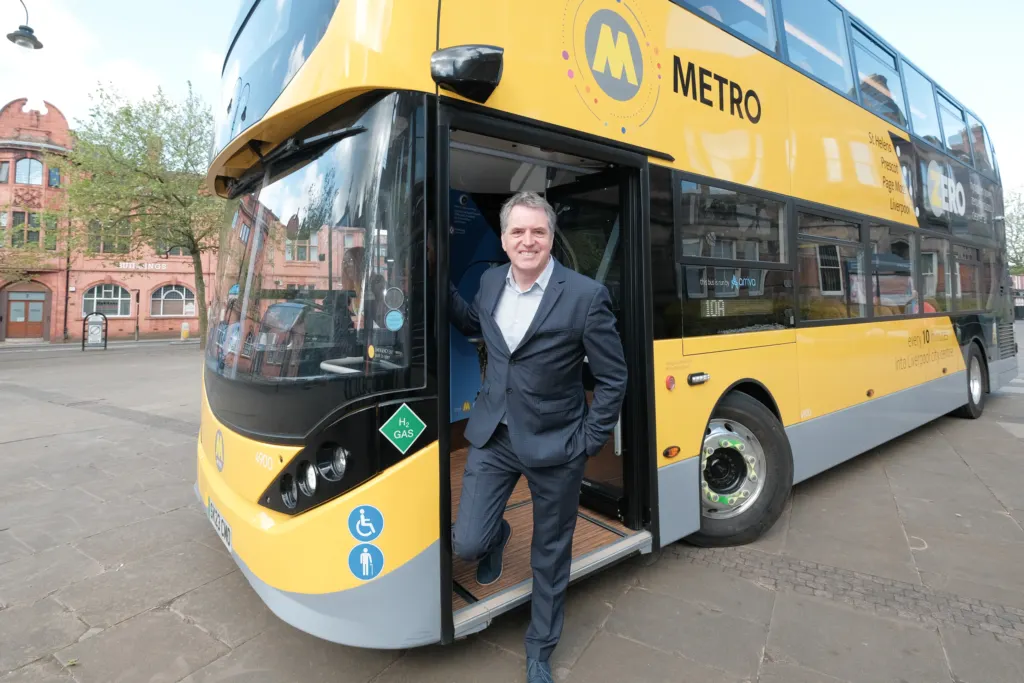 Why are Merseyside’s state-of-the-art hydrogen buses stuck in a yard outside Sheffield?