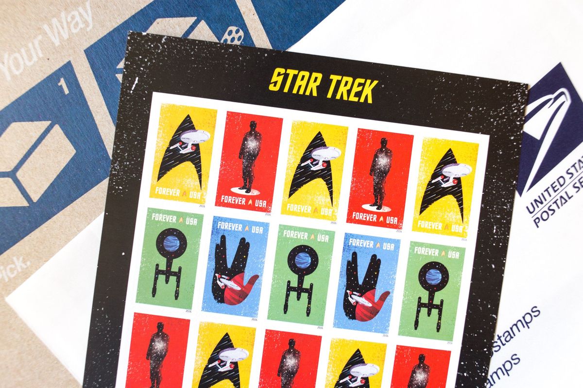 Star Trek Goes Postal For Its 50th Anniversary