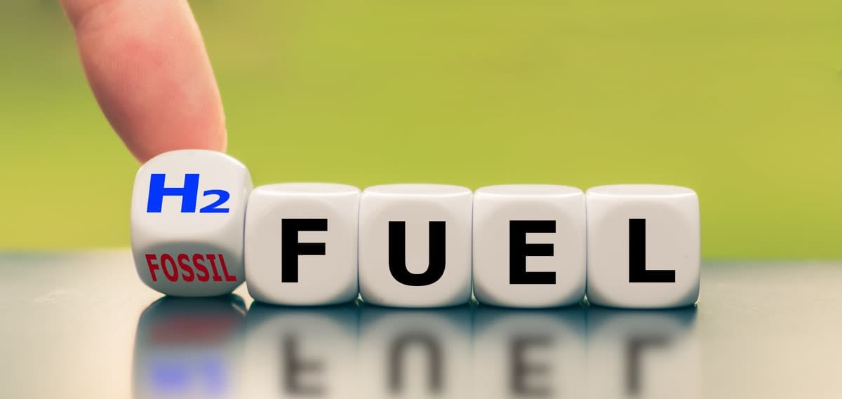 dice spelling out word fuel