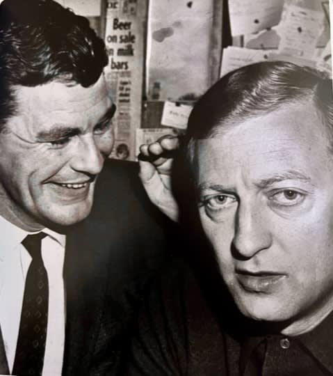 Mike McColl Jones with Graham Kennedy