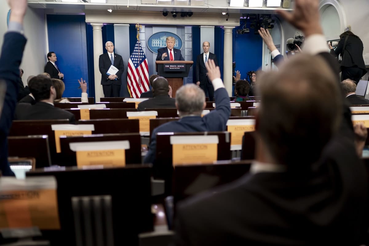 COVID-19 and Trump’s daily briefing show: Fighting fake news with sarcasm