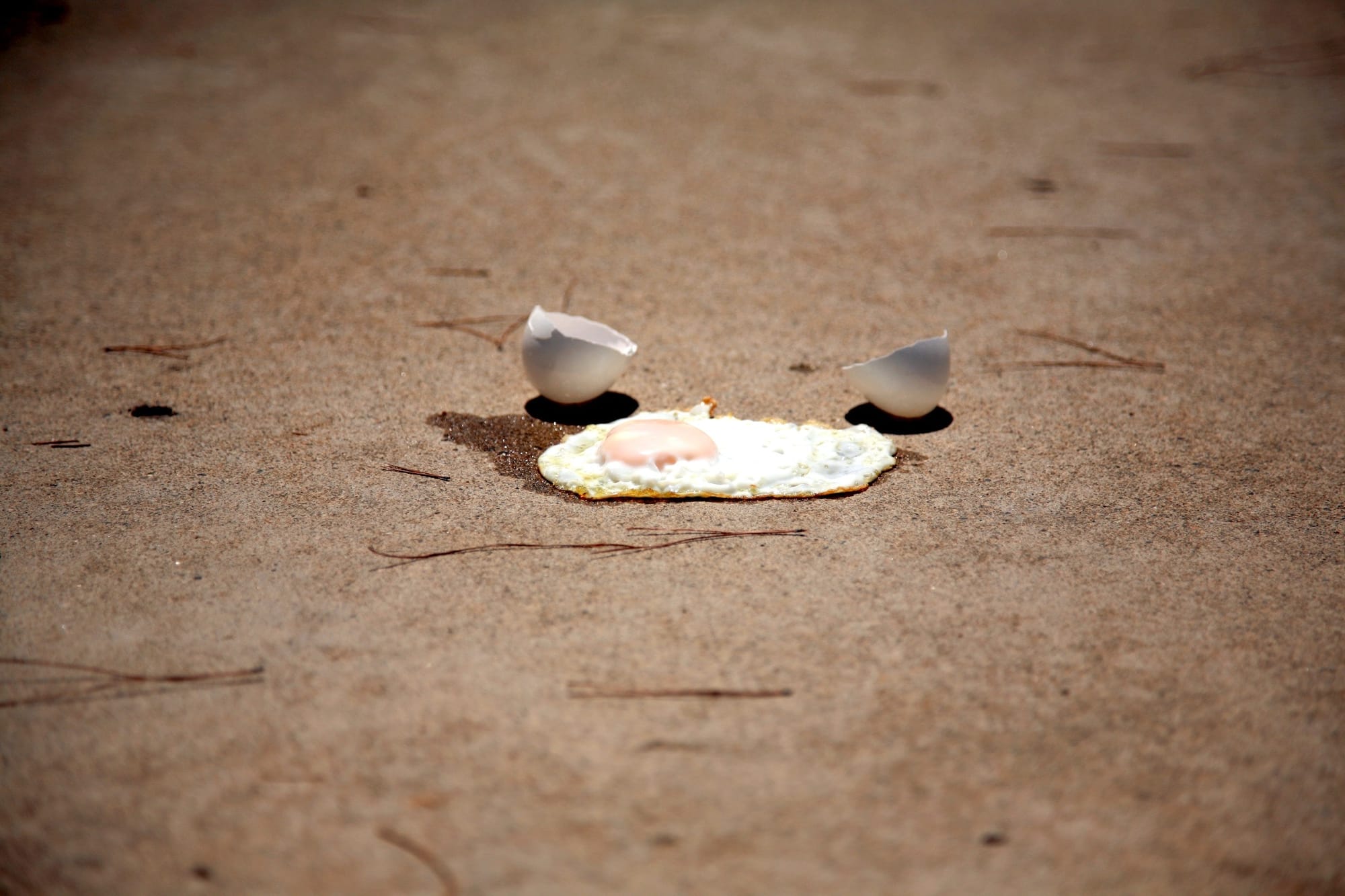 Sunny side up: Can you really fry an egg on the footpath on a hot day?