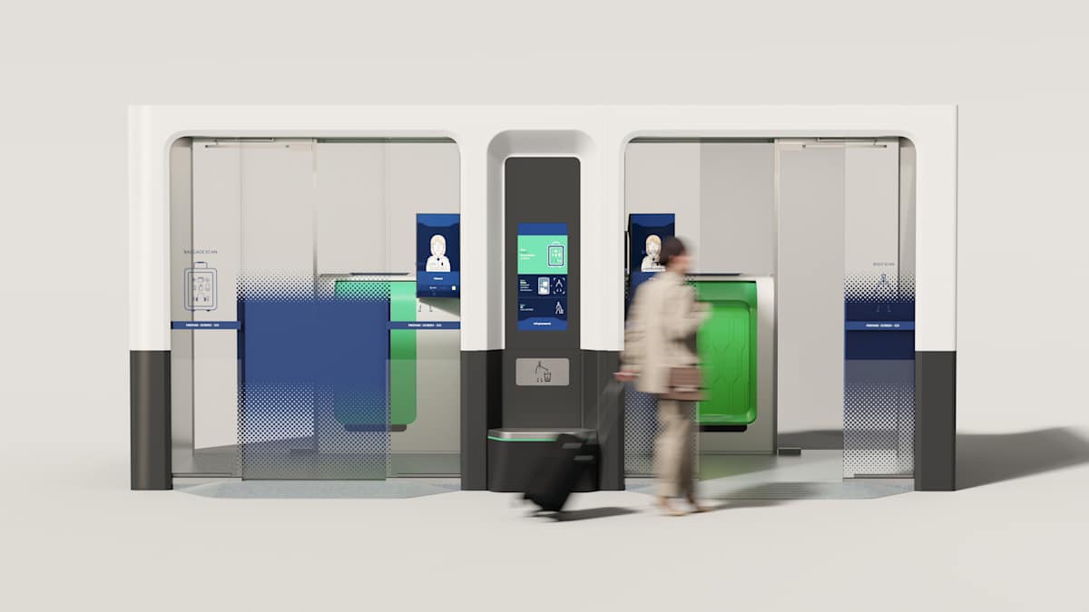 Micro-x and Monash Airport Security Checkpoint Design.