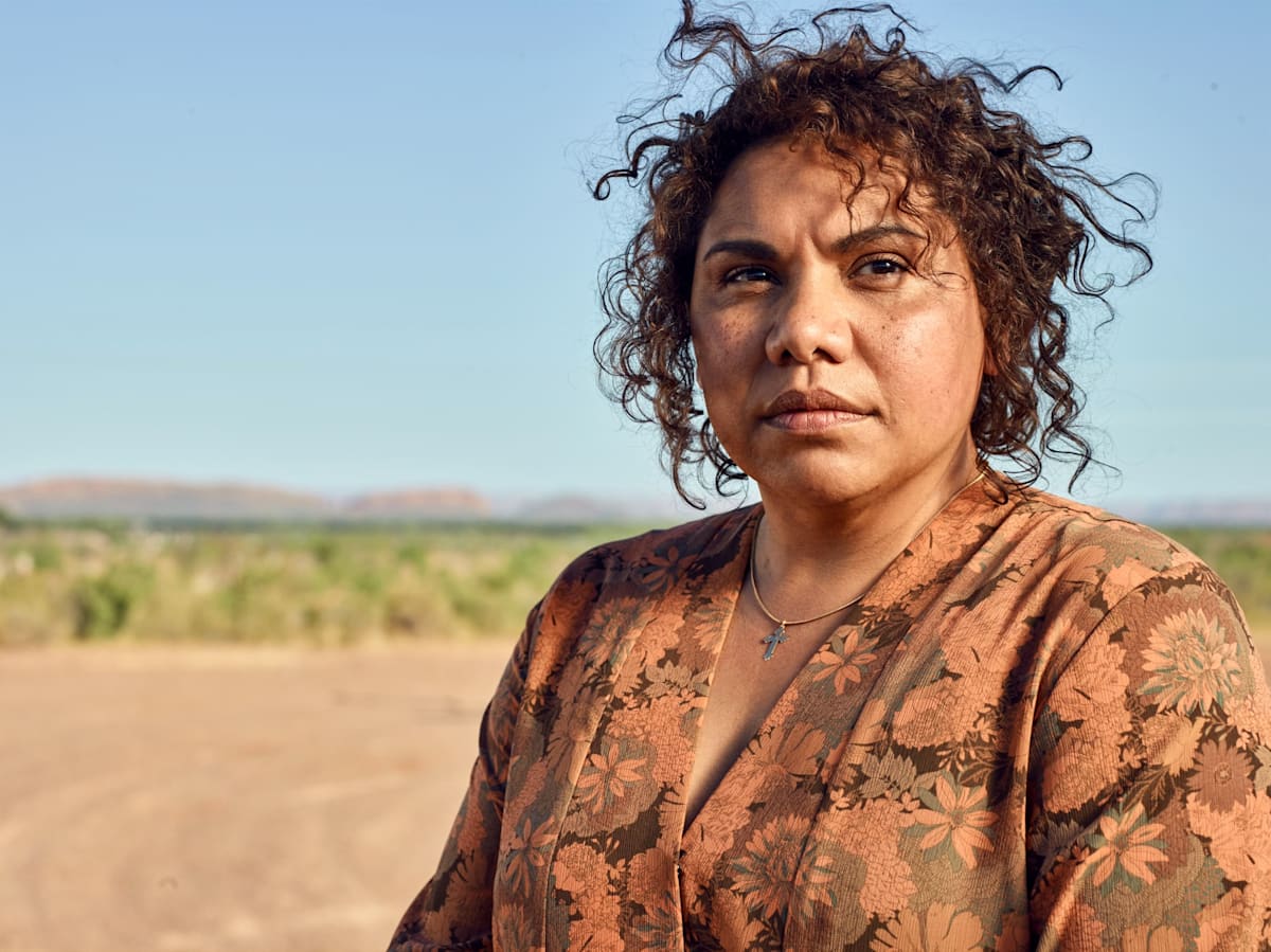 Actor Deborah Mailman in the TV series Mystery Road