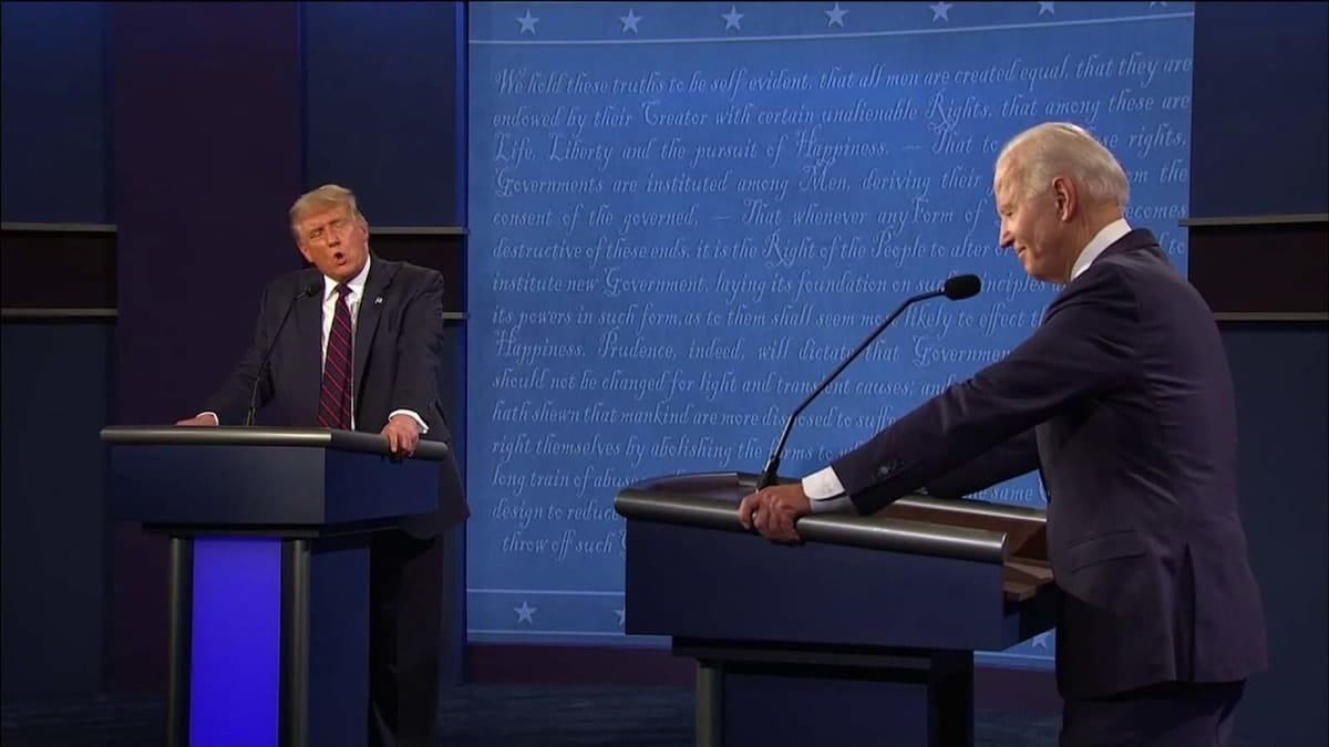 'Give me a break, man': A presidential debate with no winners