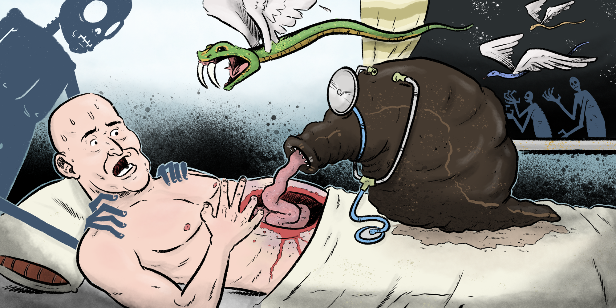 From 'arse-ropes' to 'flying venom': A history of how we've come to talk about viruses and medicine