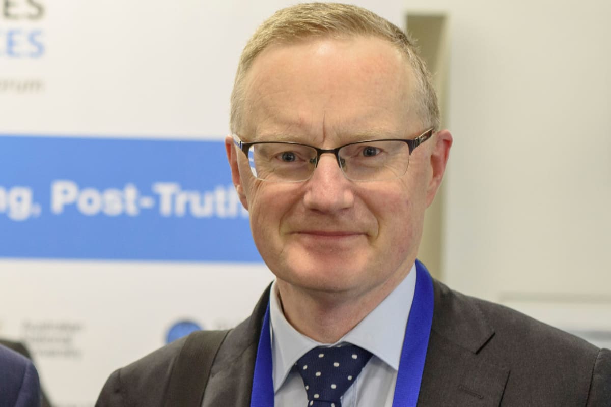 Outgoing Reserve Bank Governor, Philip Lowe.
