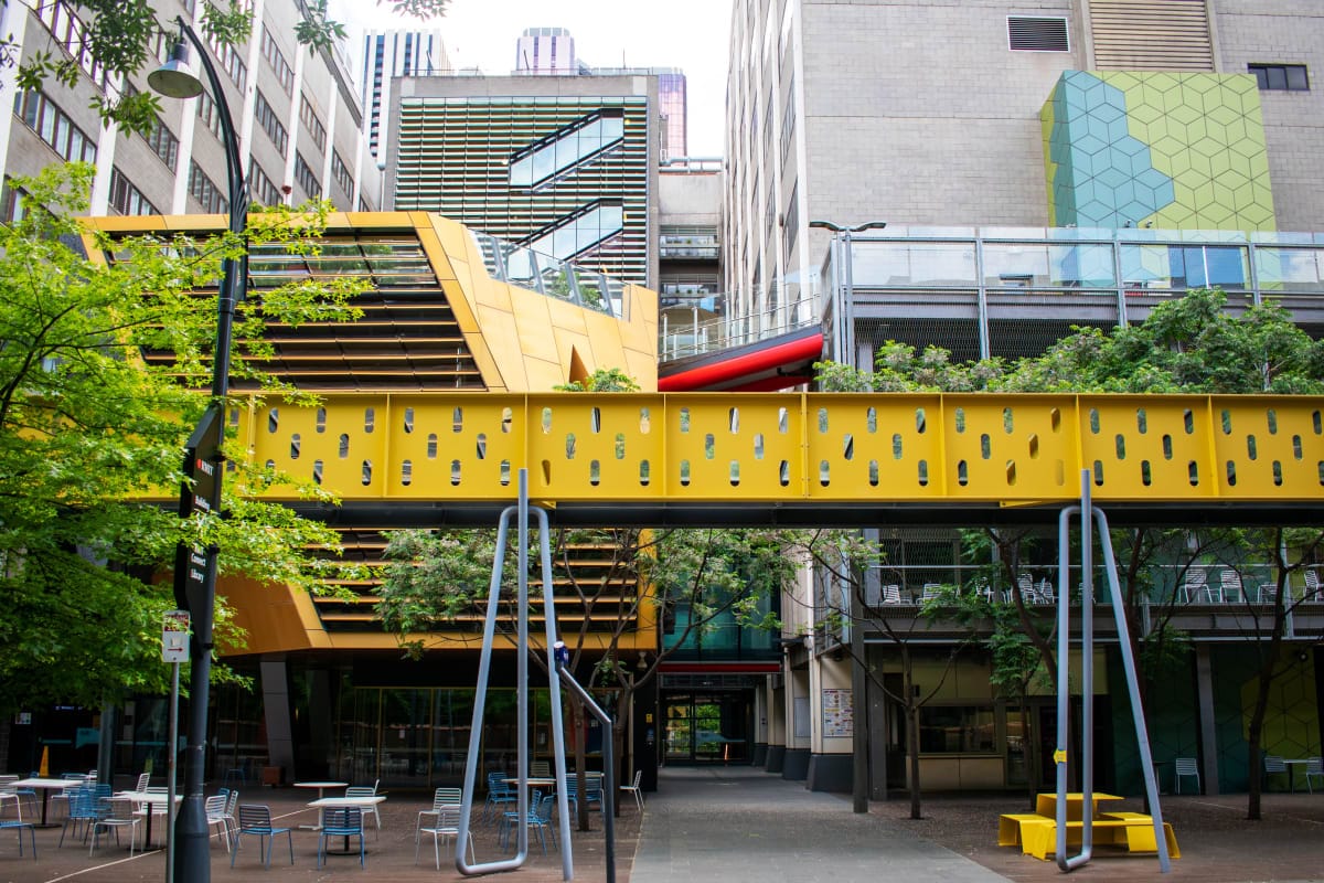 New Academic Street, RMIT University, Swanston Street, Melbourne