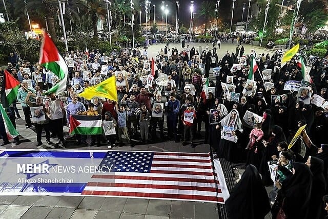 Pro-Palestinian protest in Iran. Photo: Wikicommons