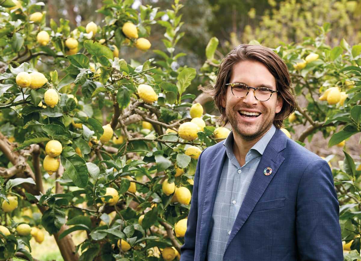 Australia's answer to Jamie Oliver knows good health starts on the table