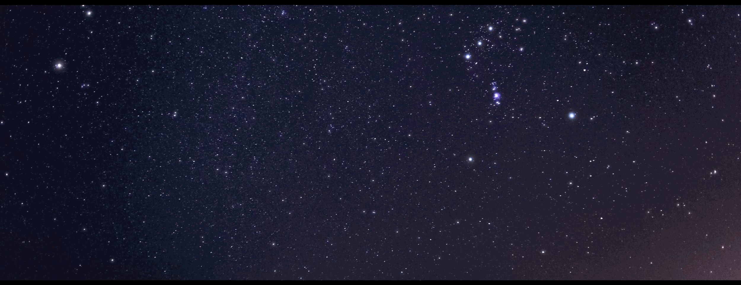 When you look up, how far back in time do you see?