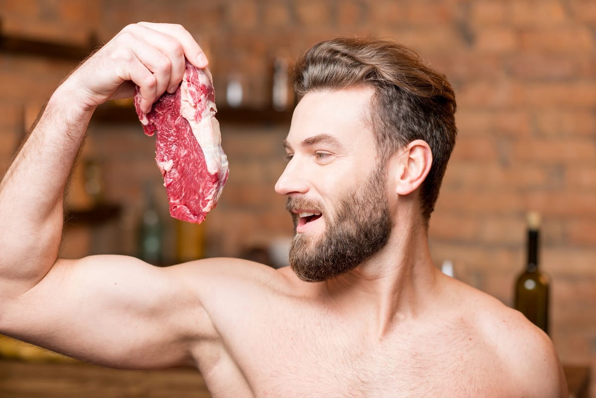 When sex is at steak: beefing up men's desire for meat