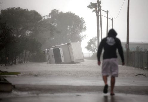 Fake news and God’s wrath: Extreme hurricane politics in the US