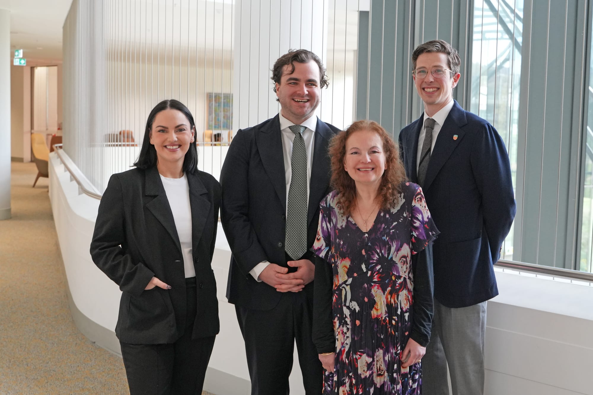 PUMA trial investigators Dr Luke Perry, Associate Professor Lachlan Miles, Paige Druce and Anne Hosemans.