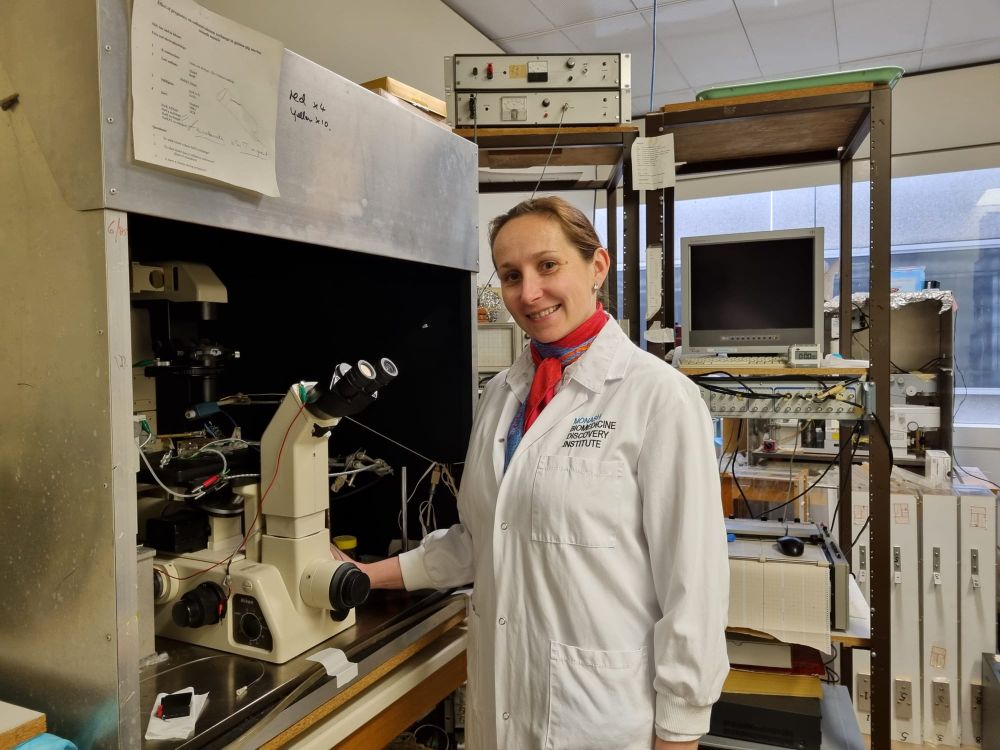 A world away from war, a Ukrainian researcher continues to work for positive change post image