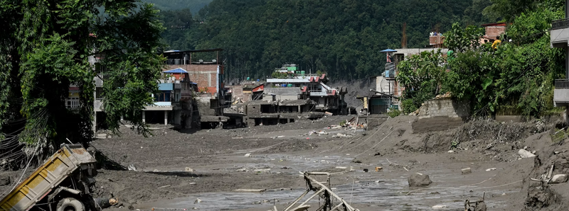 Tsunami of dirt: what caused Nepal’s deadly glacial flood? post image