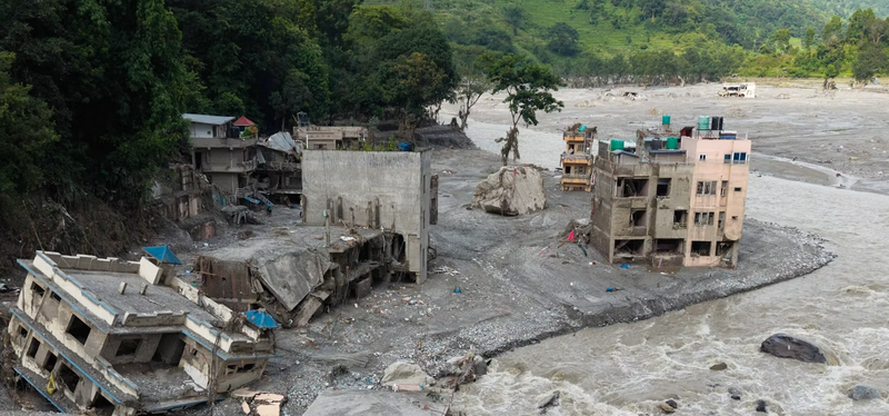 The collapse of a mountainside triggered Nepal’s devastating floods. As the region’s mountains heat up, it won’t be the last post image