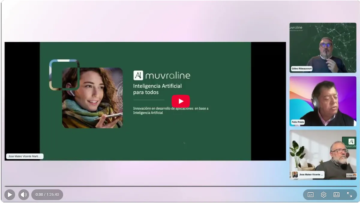 IA Muvraline: Inteligencia Artificial para todos (86 min)