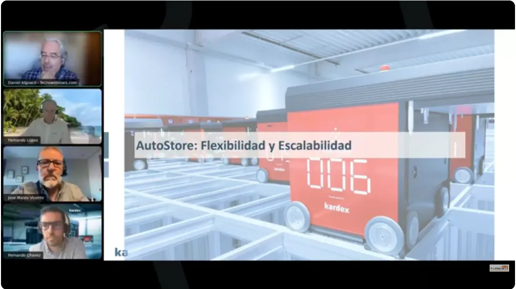 Introducción a las Soluciones AutoStore™ de Kardex (60 min)