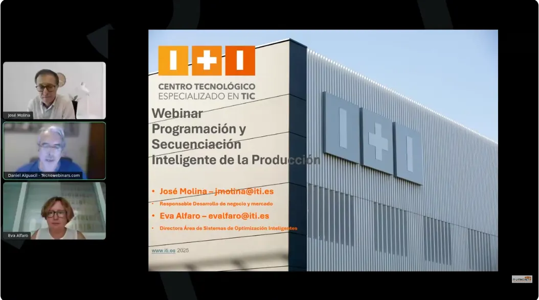 Planificación y Secuenciación inteligente de la Producción con Tech4Log ForePlanner (90 min)