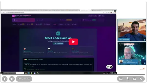 Crea aplicaciones completas desde la linea de comandos con Claude Code (120 min)