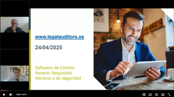 Tecnología y Seguridad en el Registro de Jornada Laboral (49 min)