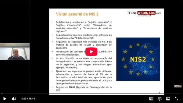 NIS2: ¿Aplica a mi organización? (48 min)