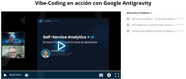 Vive-Coding en acción con Google Antigravity