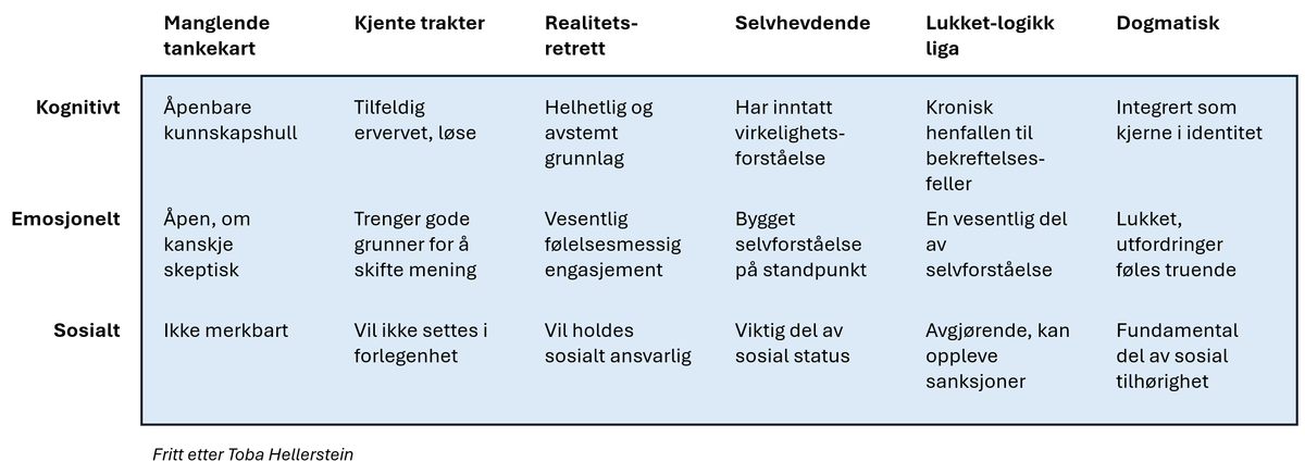 En analytisk tilnærming til polariserte debatter