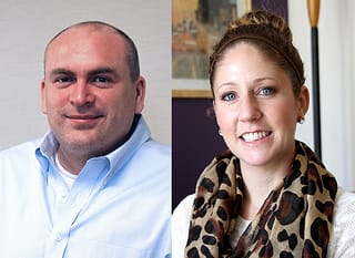 Dan Benner and Katie Kattermann
