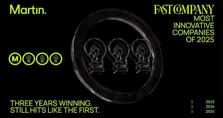 Martin named to Fast Company’s Most Innovative List